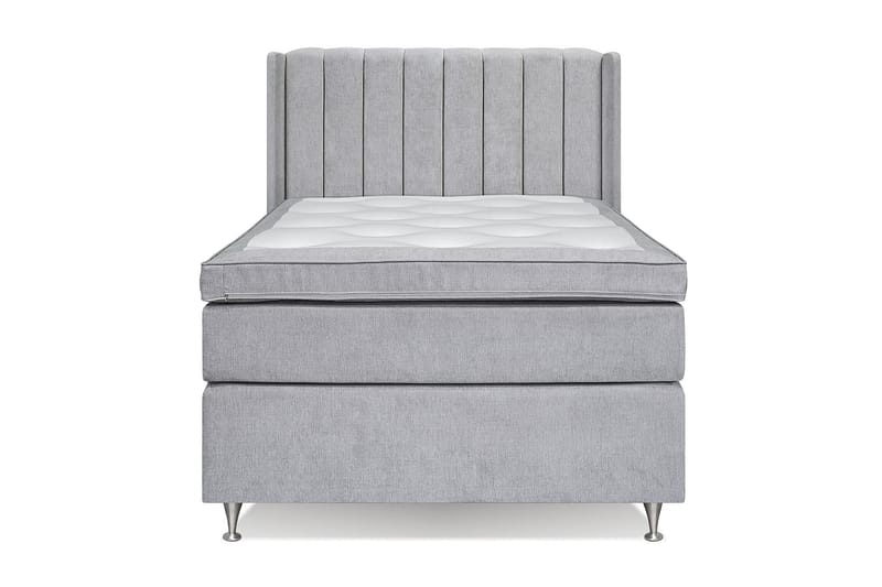 FLORENS Sängpaket 140x200 Medium Ljusgrå (+Fler val) - Möbler - Sovrum - Sängar - Kontinentalsängar