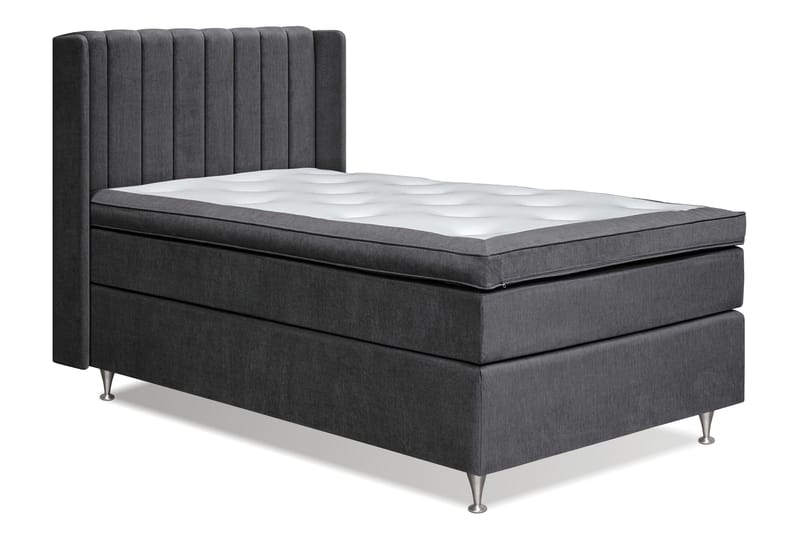FLORENS Sängpaket 140x200 Medium Mörkgrå (+Fler val) - Möbler - Sovrum - Sängar - Kontinentalsängar