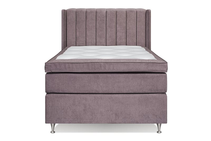 FLORENS Sängpaket 140x200 Medium Mörkrosa (+Fler val) - Möbler - Sovrum - Sängar - Kontinentalsängar