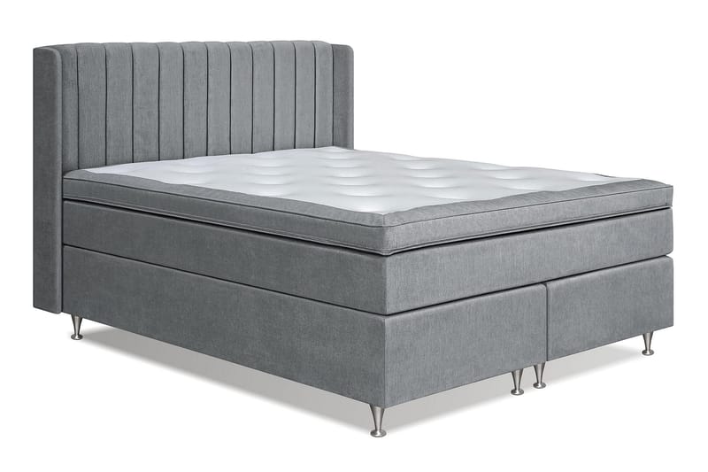 FLORENS Sängpaket 160x200 Fast Grå (+Fler val) - Möbler - Sovrum - Sängar - Komplett Sängpaket