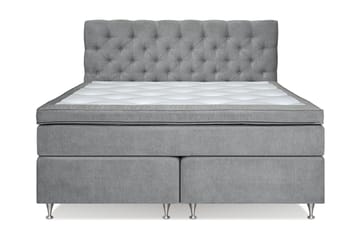 FLORENS Sängpaket 160x200 Fast Grå (+Fler val)