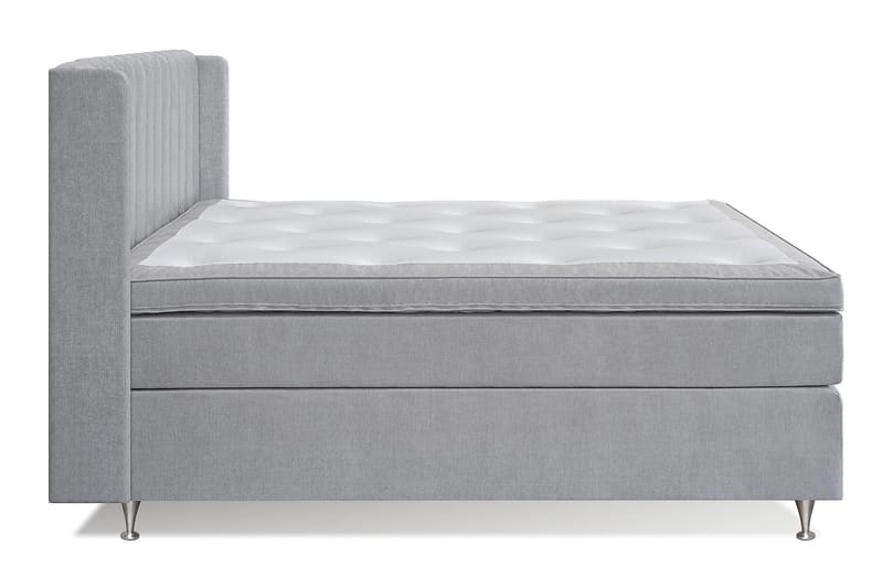 FLORENS Sängpaket 160x200 Fast Ljusgrå (+Fler val) - Möbler - Sovrum - Sängar - Komplett Sängpaket