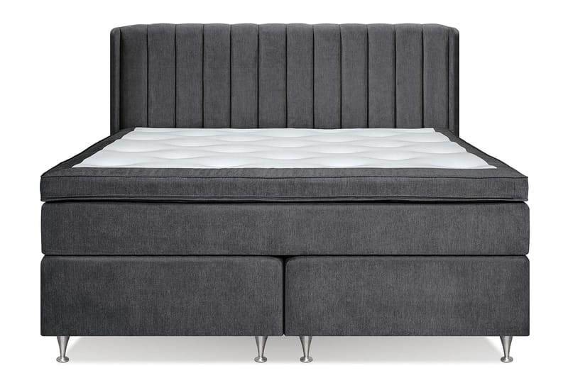 FLORENS Sängpaket 160x200 Fast Mörkgrå (+Fler val) - Möbler - Sovrum - Sängar - Komplett Sängpaket