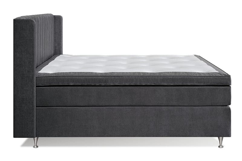 FLORENS Sängpaket 160x200 Fast Mörkgrå (+Fler val) - Möbler - Sovrum - Sängar - Komplett Sängpaket
