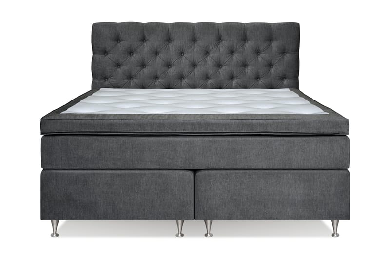 FLORENS Sängpaket 160x200 Fast Mörkgrå (+Fler val) - Möbler - Sovrum - Sängar - Komplett Sängpaket