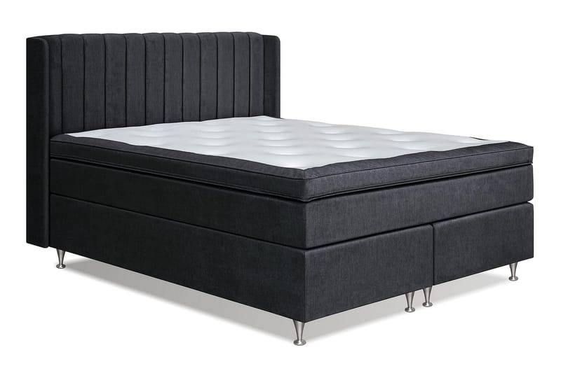 FLORENS Sängpaket 160x200 Fast Svart (+Fler val) - Möbler - Sovrum - Sängar - Komplett Sängpaket