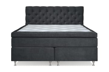 FLORENS Sängpaket 160x200 Fast Svart (+Fler val)
