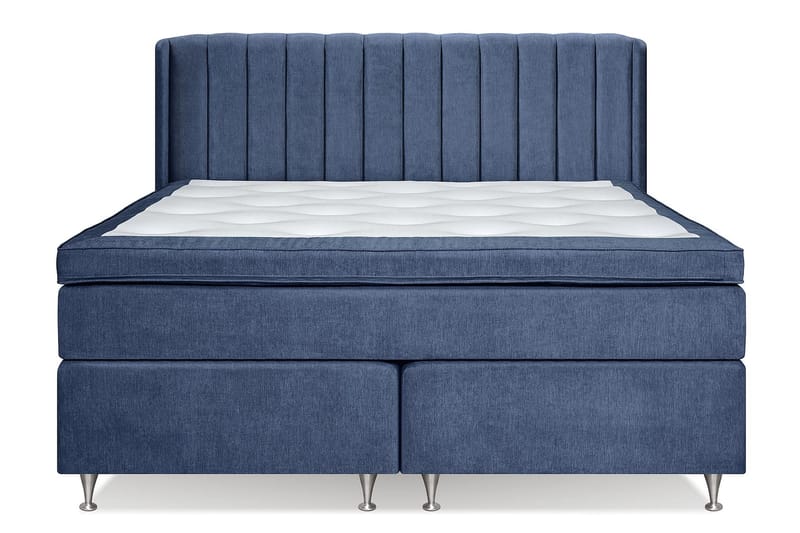 FLORENS Sängpaket 160x200 Fast/Medium Mörkblå (+Fler val) - Möbler - Sovrum - Sängar - Kontinentalsängar