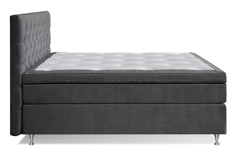 FLORENS Sängpaket 160x200 Fast/Medium Mörkgrå (+Fler val) - Möbler - Sovrum - Sängar - Komplett Sängpaket