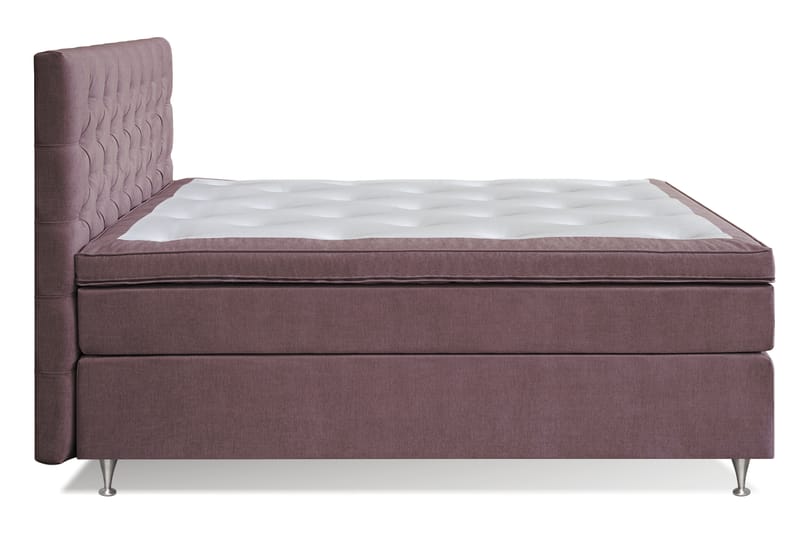 FLORENS Sängpaket 160x200 Fast/Medium Mörkrosa (+Fler val) - Möbler - Sovrum - Sängar - Kontinentalsängar
