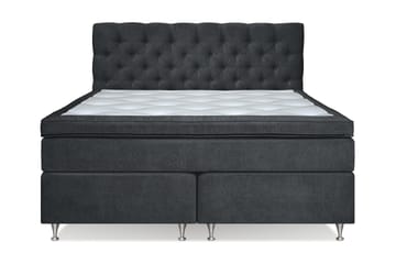 FLORENS Sängpaket 160x200 Fast/Medium Svart (+Fler val)