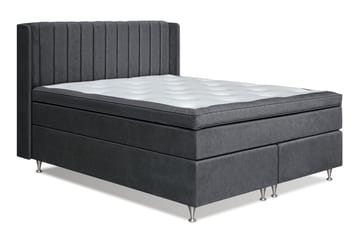 FLORENS Sängpaket 160x200 Medium Mörkgrå (+Fler val)