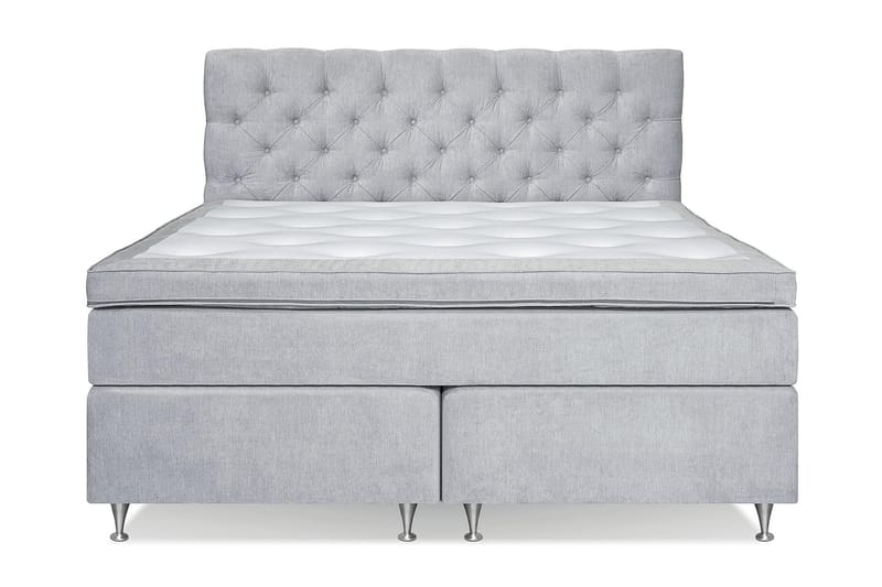 FLORENS Sängpaket 180x200 Fast Ljusgrå (+Fler val) - Möbler - Sovrum - Sängar - Komplett Sängpaket
