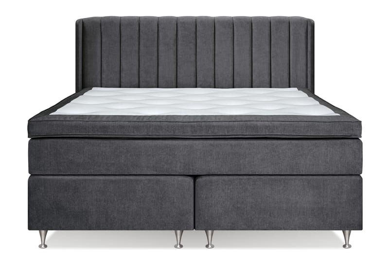 FLORENS Sängpaket 180x200 Fast Mörkgrå (+Fler val) - Möbler - Sovrum - Sängar - Komplett Sängpaket