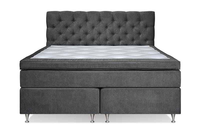 FLORENS Sängpaket 180x200 Fast Mörkgrå (+Fler val) - Möbler - Sovrum - Sängar - Komplett Sängpaket