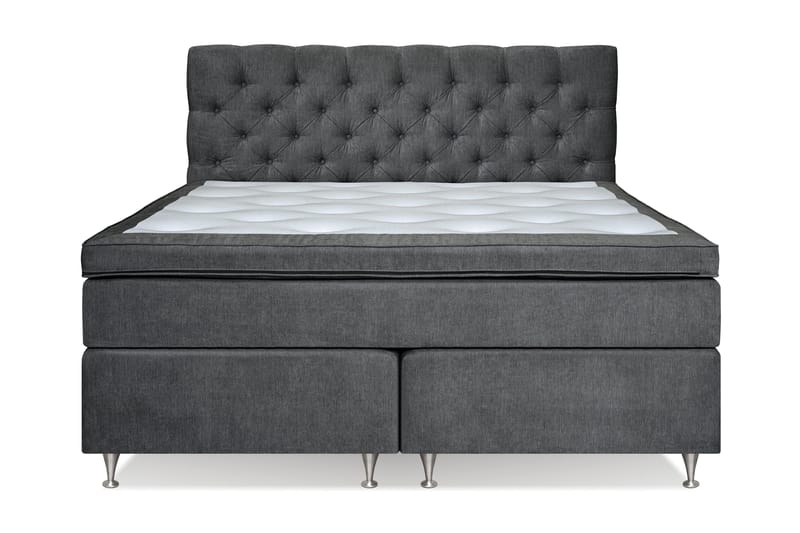 FLORENS Sängpaket 180x200 Fast Mörkgrå (+Fler val) - Möbler - Sovrum - Sängar - Komplett Sängpaket