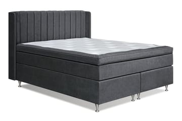 FLORENS Sängpaket 180x200 Fast/Medium Mörkgrå (+Fler val)