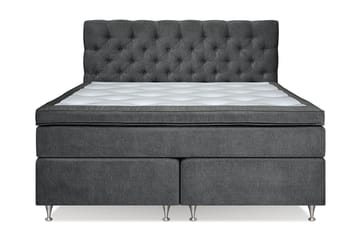 FLORENS Sängpaket 180x200 Fast/Medium Mörkgrå (+Fler val)