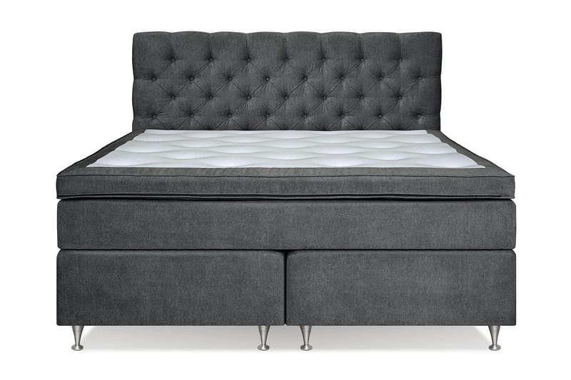 FLORENS Sängpaket 180x200 Fast/Medium Mörkgrå (+Fler val) - Möbler - Sovrum - Sängar - Komplett Sängpaket