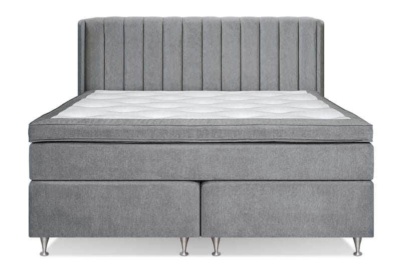 FLORENS Sängpaket 180x200 Medium Grå (+Fler val) - Möbler - Sovrum - Sängar - Komplett Sängpaket