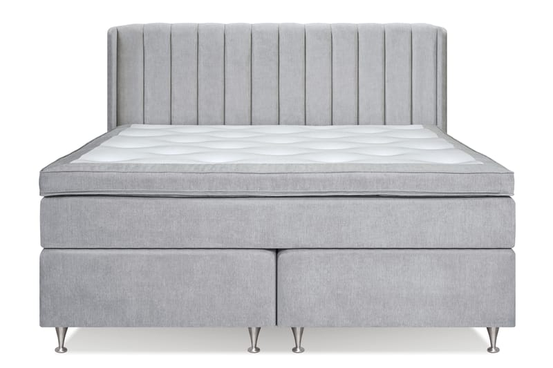 FLORENS Sängpaket 180x200 Medium Ljusgrå (+Fler val) - Möbler - Sovrum - Sängar - Komplett Sängpaket