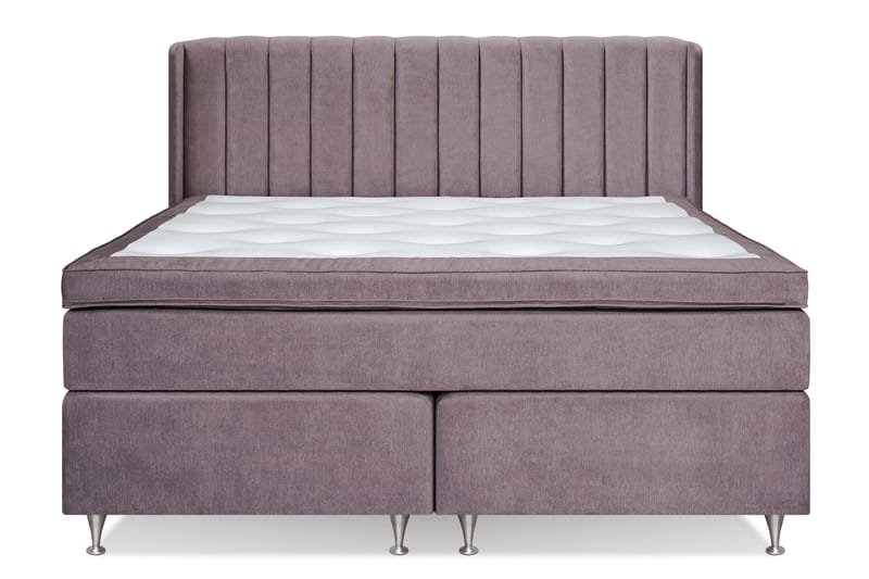 FLORENS Sängpaket 180x200 Medium Mörkrosa (+Fler val) - Möbler - Sovrum - Sängar - Kontinentalsängar