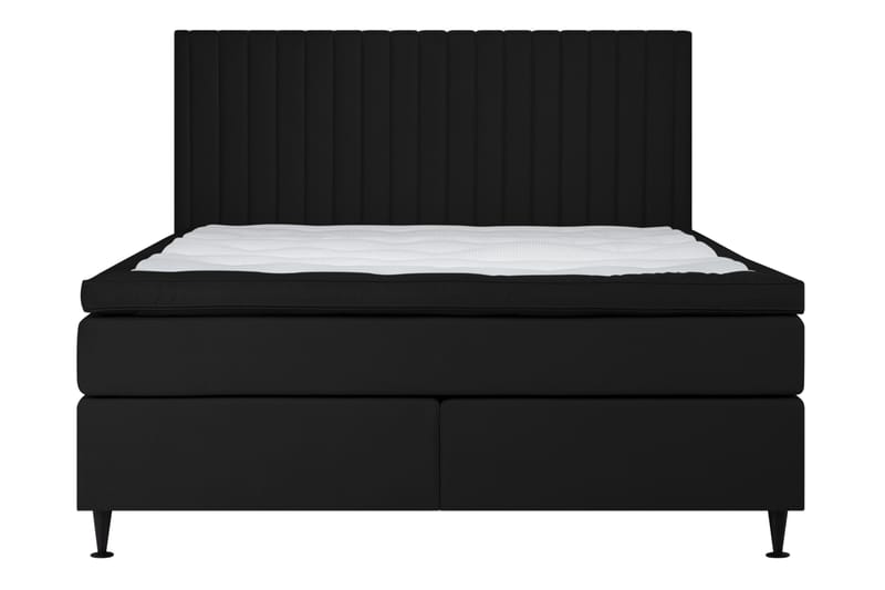 FRIDHEM Sängpaket Kontinentalsäng 140x200 cm Medium Mörkgrå - Mörkgrå - Möbler - Sovrum - Sängar - Kontinentalsängar