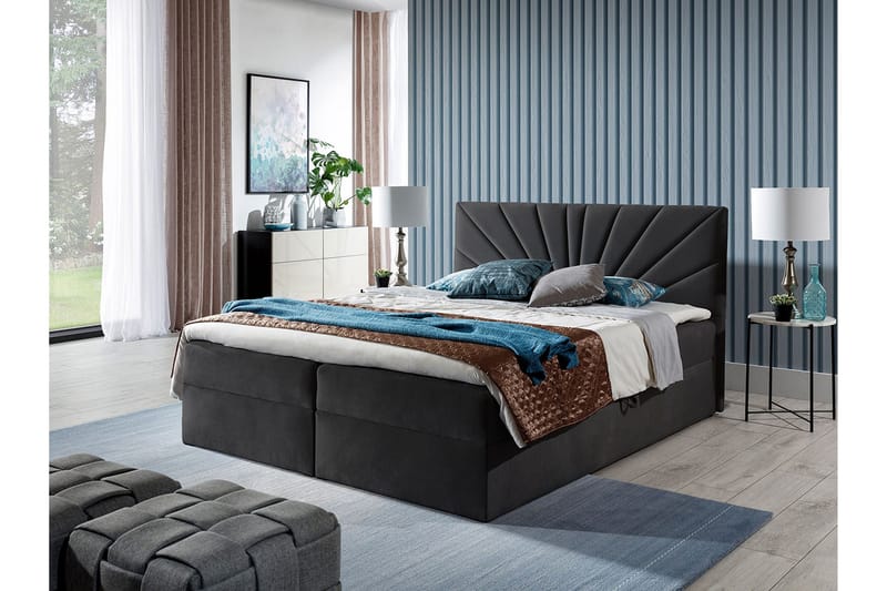 Frusci Kontinentalsäng 120x200 + Bäddmadrass - Möbler - Sovrum - Sängar - Kontinentalsängar