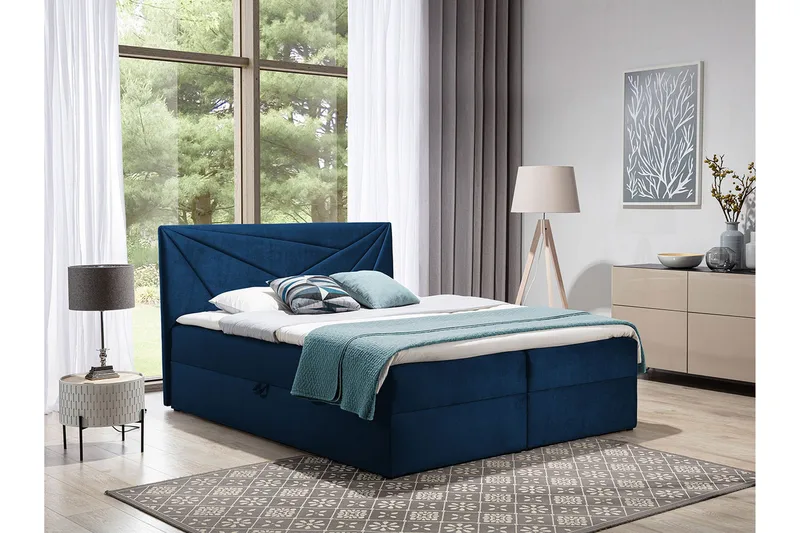 Frusci Kontinentalsäng 120x200 + Bäddmadrass - Möbler - Sovrum - Sängar - Kontinentalsängar