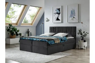 Frusci Kontinentalsäng 160x200 + Bäddmadrass - Möbler - Sovrum - Sängar - Kontinentalsängar