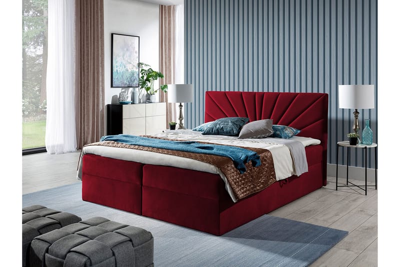 Frusci Kontinentalsäng 180x200 + Bäddmadrass - Möbler - Sovrum - Sängar - Kontinentalsängar