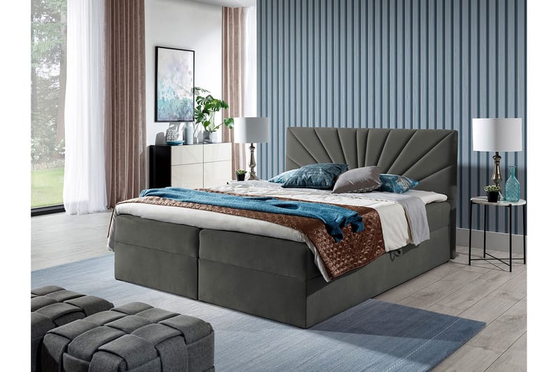 Frusci Kontinentalsäng 180x200 + Bäddmadrass - Möbler - Sovrum - Sängar - Kontinentalsängar