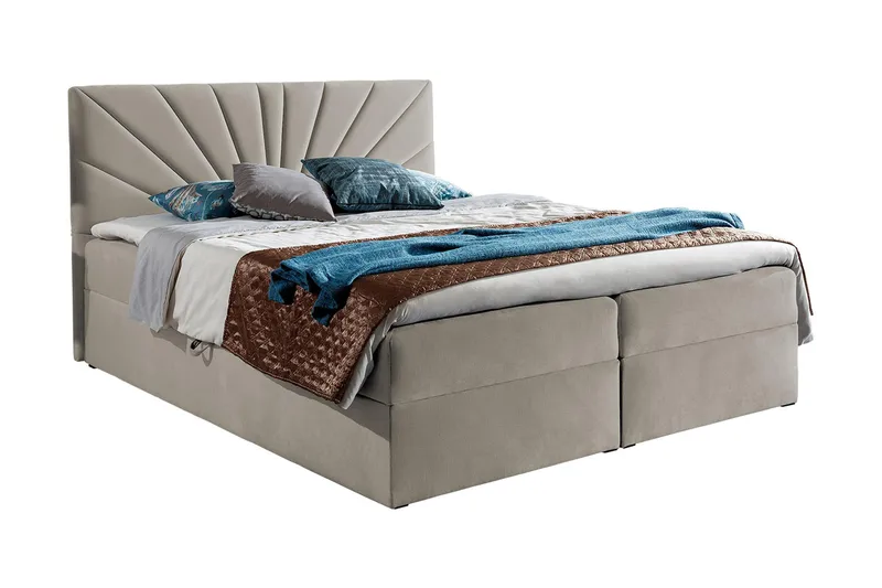 Frusci Kontinentalsäng 180x200 + Bäddmadrass - Möbler - Sovrum - Sängar - Kontinentalsängar