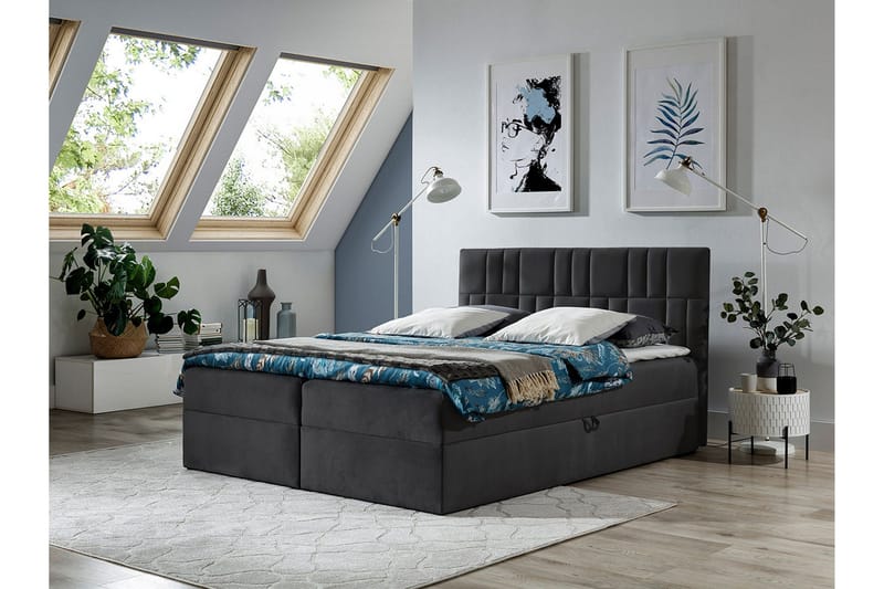 Frusci Kontinentalsäng 180x200 + Bäddmadrass - Möbler - Sovrum - Sängar - Kontinentalsängar