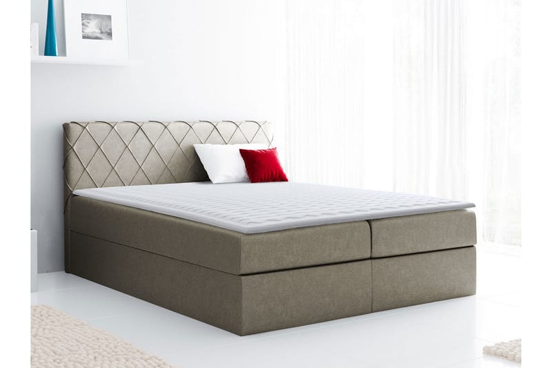 FURSTRAND Kontinentalsäng 120x200 Beige - Beige - Möbler - Sovrum - Sängar - Kontinentalsängar