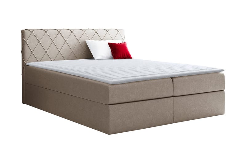 FURSTRAND Kontinentalsäng 200x200 Beige - Beige - Möbler - Sovrum - Sängar - Kontinentalsängar