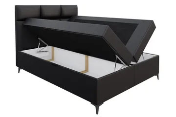 Galtebol Kontinentalsäng 180x200 cm LED-belysning - Grå - Möbler - Sovrum - Sängar - Kontinentalsängar