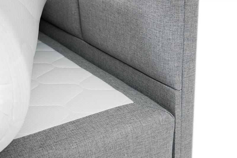 GARDA LUX Kontinentalsäng 140x207 cm Vit - Vit - Möbler - Sovrum - Sängar - Kontinentalsängar
