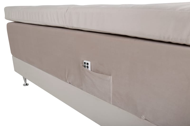 GISLÖV Säng 120 cm Beige - Kontinentalsängar