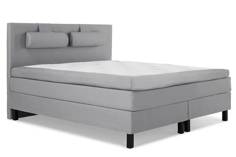 HAPPY 180 Kontinentalsäng Mellangrå - Möbler - Sovrum - Sängar - Kontinentalsängar