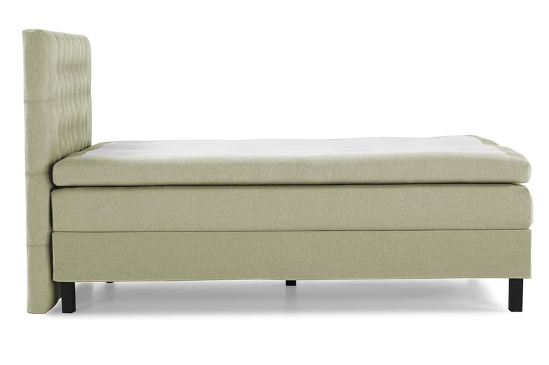 HAPPY Kontinentalsäng 140 Polyeter Grön - Möbler - Sovrum - Sängar - Komplett Sängpaket