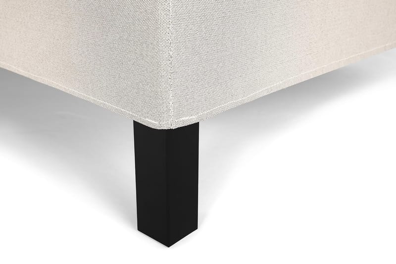HAPPY Kontinentalsäng 150 Polyeter Beige - Möbler - Sovrum - Sängar - Kontinentalsängar