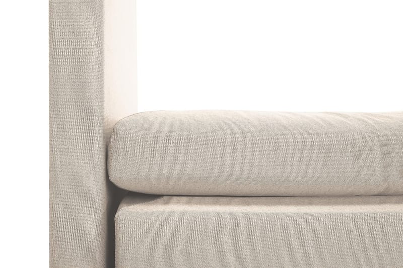 HAPPY Kontinentalsäng 150 Polyeter Beige - Möbler - Sovrum - Sängar - Kontinentalsängar