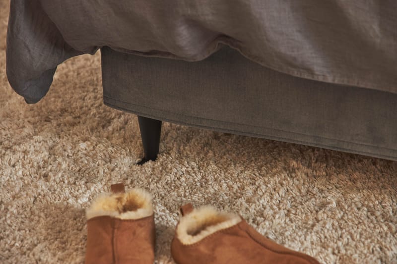 Happy Plus Sängpaket Kontinentalsäng 140x200 cm - Grå - Möbler - Sovrum - Sängar - Kontinentalsängar