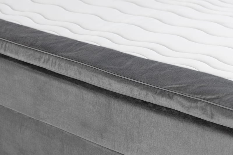 Happy Plus Sängpaket Kontinentalsäng 140x200 cm - Grå - Möbler - Sovrum - Sängar - Kontinentalsängar