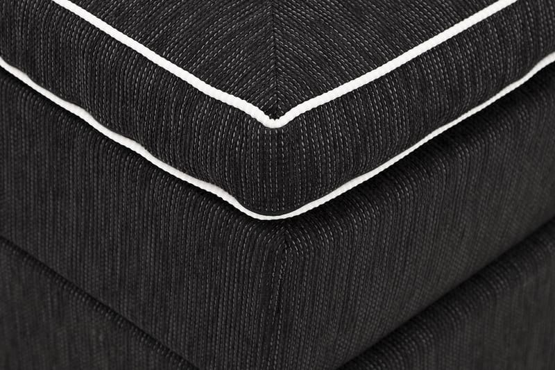 HILTON DELUXE 160 Kontinentalsängpaket Svart - Möbler - Sovrum - Sängar - Komplett Sängpaket