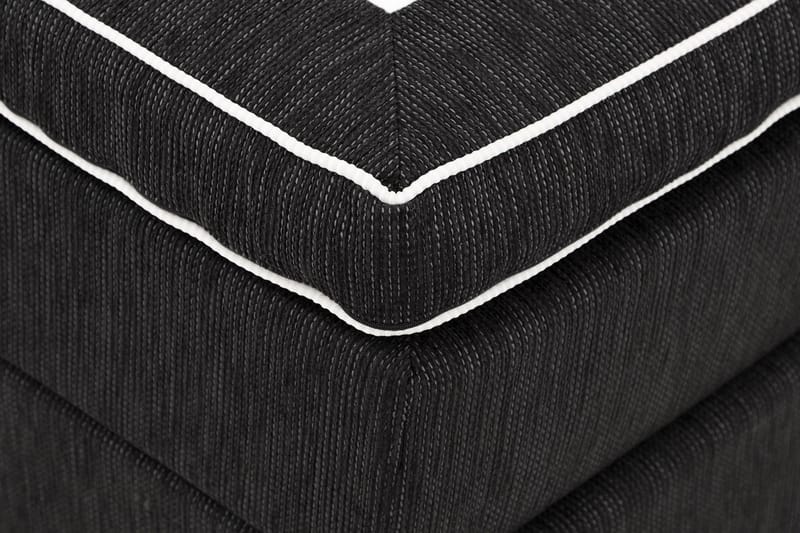 HILTON DELUXE 180 Kontinentalsängpaket Svart - Möbler - Sovrum - Sängar - Komplett Sängpaket