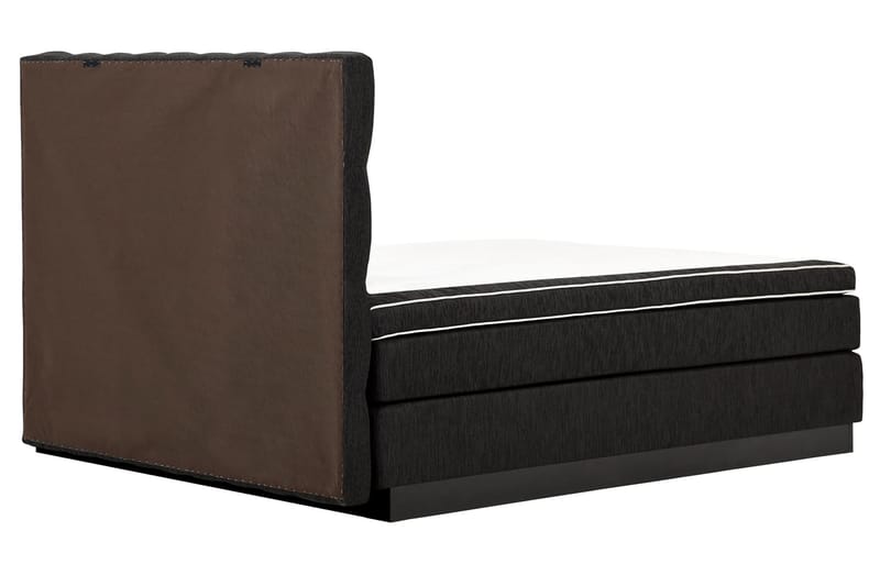 HILTON DELUXE Kontinentalsäng 180 Fast Polyeterskum Svart - Möbler - Sovrum - Sängar - Kontinentalsängar
