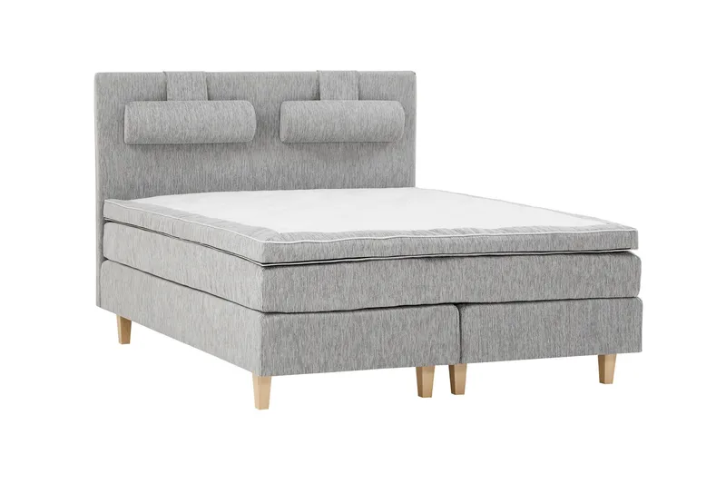 HILTON DELUXE Kontinentalsäng 180 Ljusgrå
