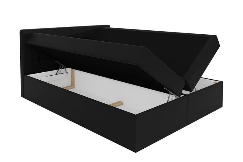 HOSTOEN Kontinentalsäng 160x200 cm Grå - Möbler - Sovrum - Sängar - Kontinentalsängar